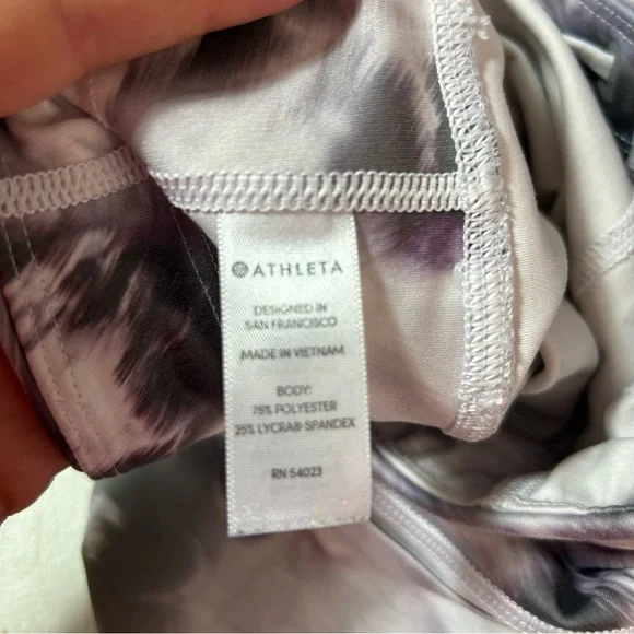 Athleta women’s run free winter garden leggings size SP - Picture 3 of 4